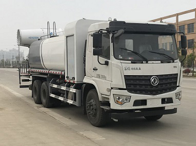 國(guó)六專用底盤后八輪抑塵車
